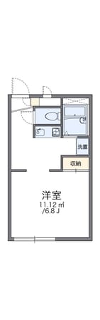 レオパレスフローラの物件間取画像